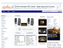 Tablet Screenshot of cmrtamil.com